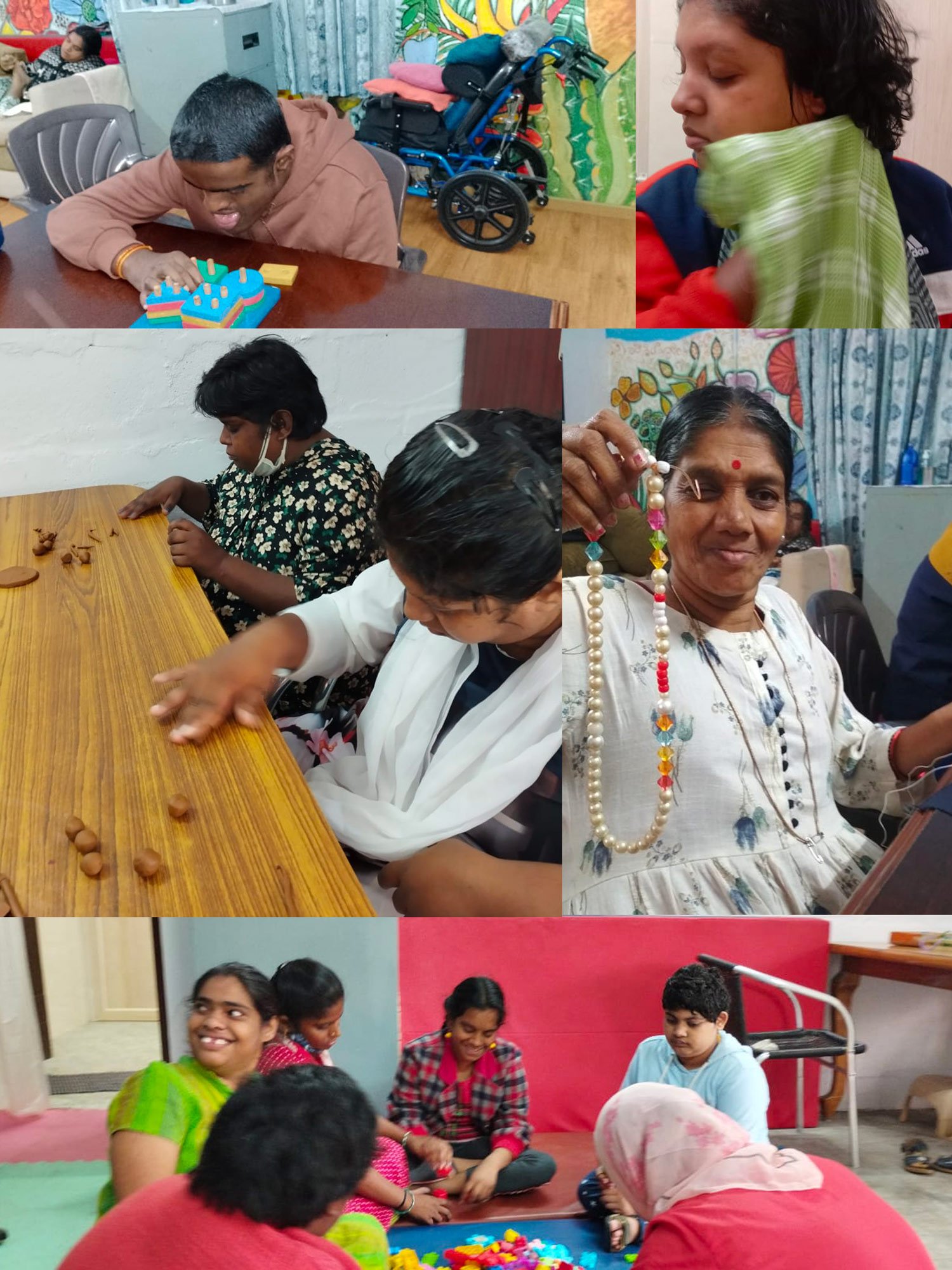 Participants in the UTSAV Day-care program