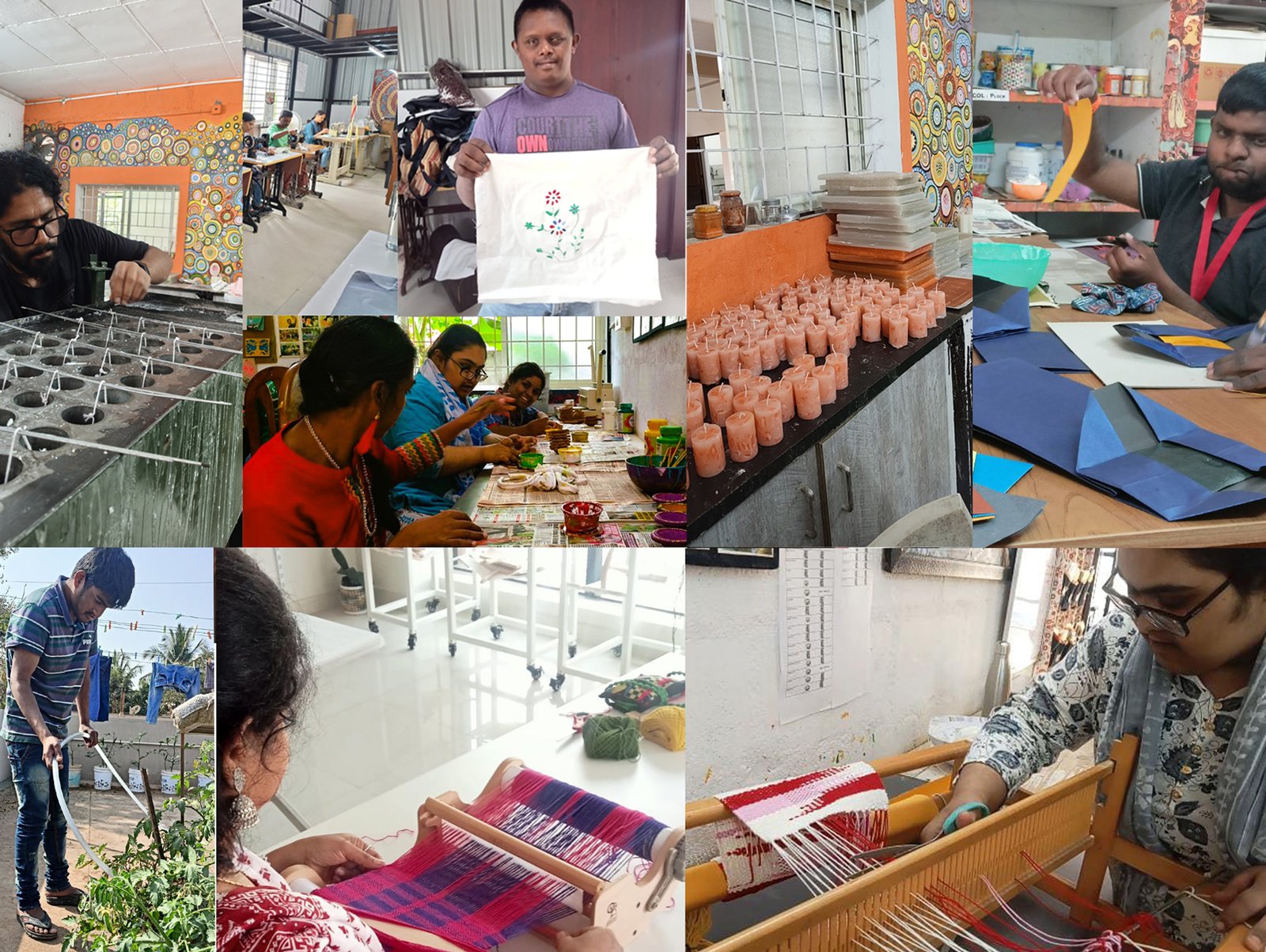 Craft-based vocational training at Sambhav